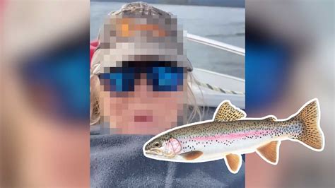 1 Girl 1 Trout Nude Having Sex With A Fish! VIDEO